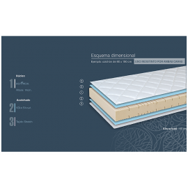 Colchón Pardo Visco Vega