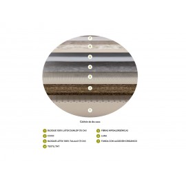 Colchón Dorwin Natur Talalay Articulado